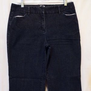 Classic Talbots Wide Leg Trouser Jeans